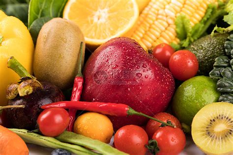 新鲜的蔬菜和水果图片-堆积的蔬菜水果素材-高清图片-摄影照片-寻图免费打包下载
