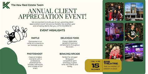 The Kew Real Estate Team Client Appreciation Event, B&B Theatres ...