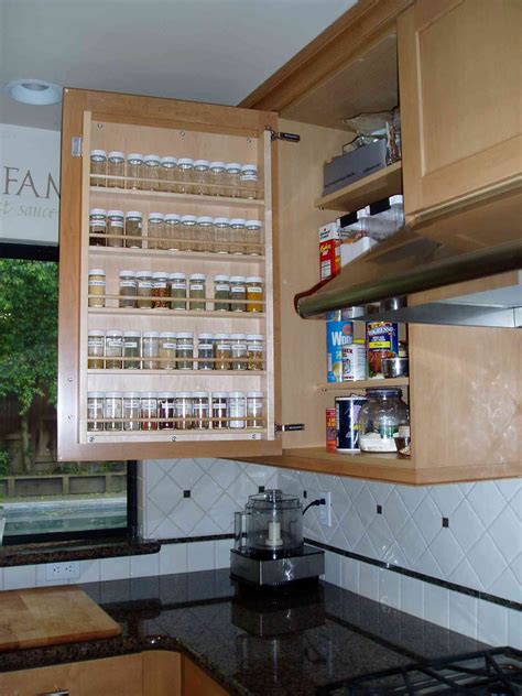 Kitchen Cabinet Spice Organizer