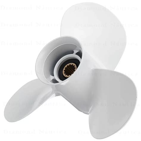 Hélice 13 1/4 x 17 Yamaha 60 – 140 HP 2 E 4 Tempos – Diamond Náutica