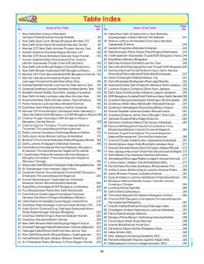 Fillable Online Table Index Fax Email Print - pdfFiller