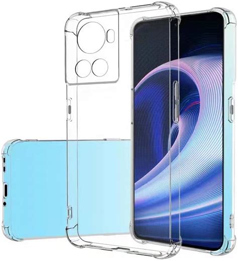 Lustree OnePlus 10R [Bumper] Exculsive Silicone Transparent with Anti ...