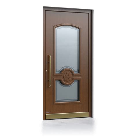 Rustic front door » A touch of nature, wood and classic | PIRNAR