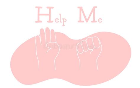 Image result for Sign Language for Help Me