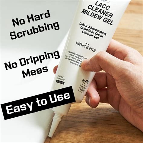 Buy ESLA Mold Remover Gel LACC Cleaner Mildew Gel 130ml/4.4oz - Grout ...