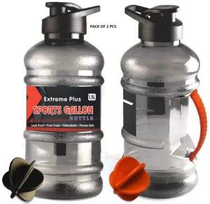 Extreme Plus SPORTS GALLON BOTTLE 1.5 L WITH MIXER BALL 1500 ml Shaker ...