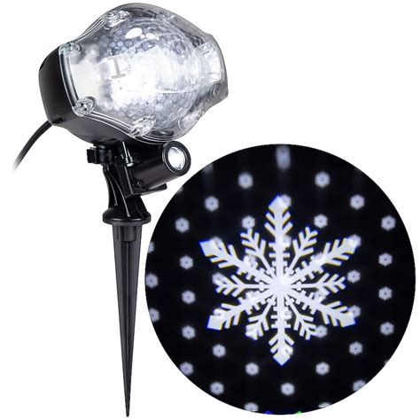 Gemmy Lightshow Multi-function White Electrical Outlet Christmas ...