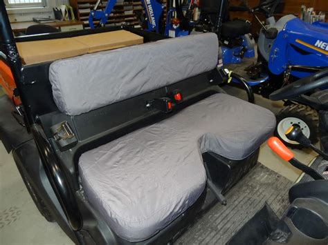 Durafit Seat Covers, RTV500-C8, Kubota RTV 400 or 500 Gray Endura ...