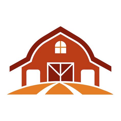 Farm barn logo design concept | Premium AI-generated vector