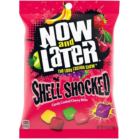Now and Later Shell Shocked Candy, 6 Ounce, Pack of India | Ubuy