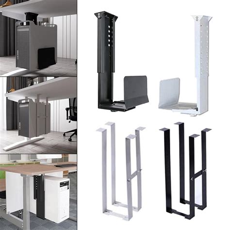 CLUB BOLLYWOOD® Computer Case Mount Steel Adjustable Under Desk for ...