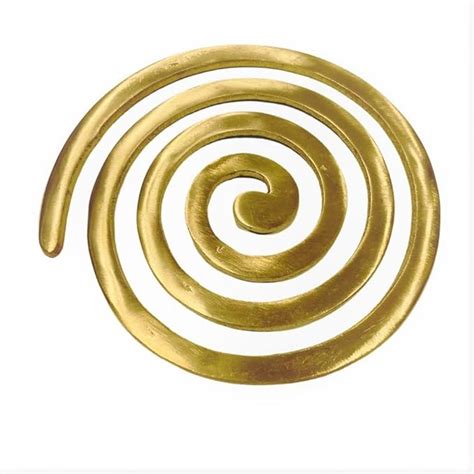 Helix (Brass ) 4 INCH – The Spiritual Living