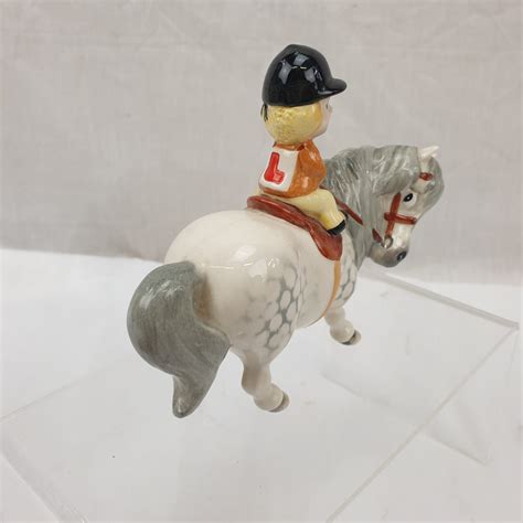 1981 Beswick Norman Thelwell Angel On Horseback - Sally Antiques
