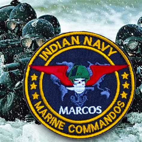 Buy Indian Navy Marine Commandos - Velcro Military Patches – MILITARY ...
