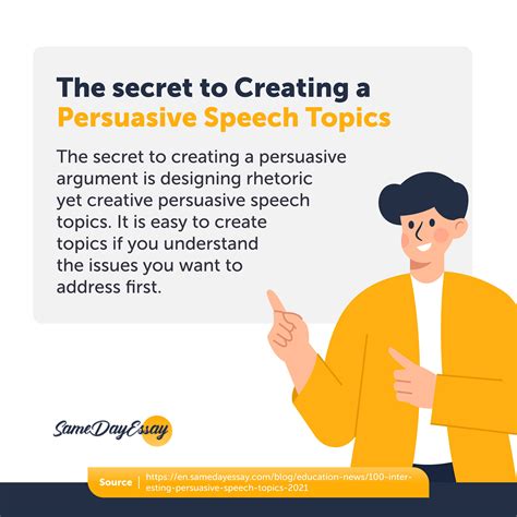 100 Interesting Persuasive Speech Topics 2025 | Keys to Successful ...