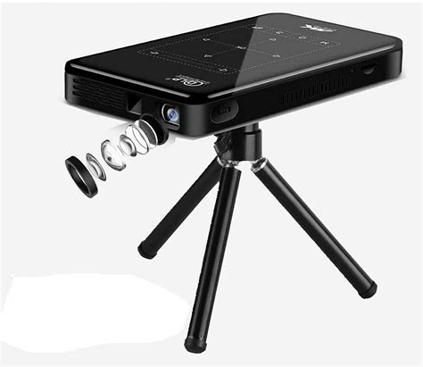 atdaraz Smart Portable 4K Ultra HD DLP Mini Smart Projector with ...