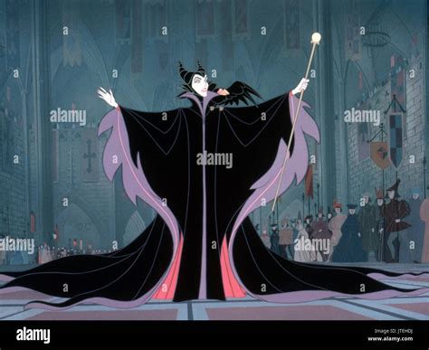 EVIL WITCH MALEFICENT SLEEPING BEAUTY (1959 Stock Photo: 152755726 - Alamy