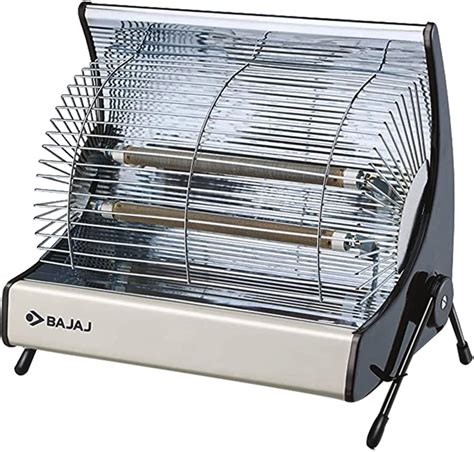 Bajaj Deluxe 2000 Watts Halogen Room Heater (ISI Approved), Multicolor ...