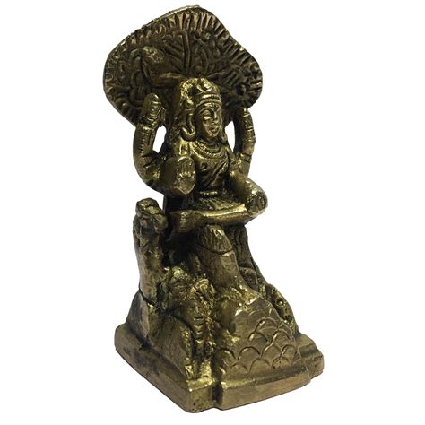 Dakshinamoorthy Brass Antique Statue 3 Inch – Sri Prarthana