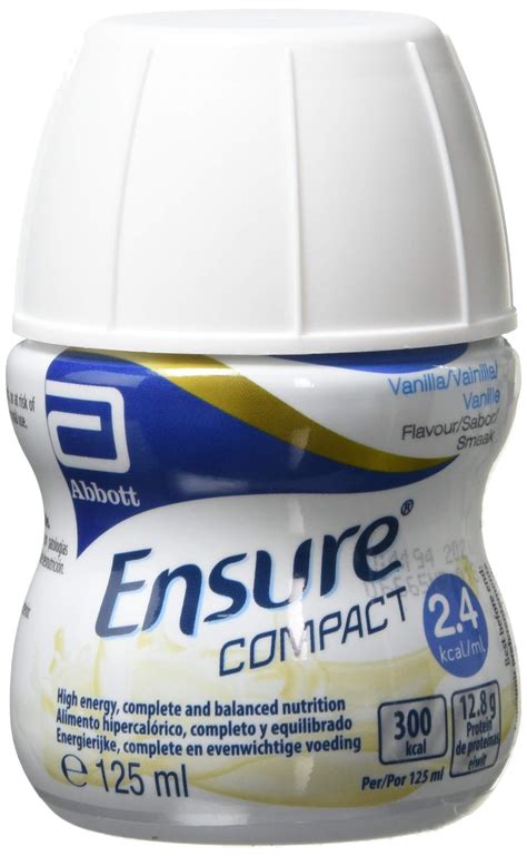 Ensure Compact Vanilla Nutritional Supplement Drink 24-Pack - Protein ...