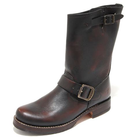 3814L stivali donna marroni FRYE veronica shortie scarpe boots shoes women