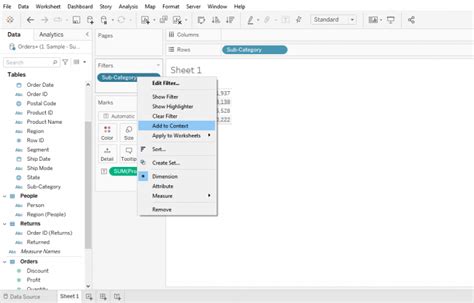 Image result for Filters Tableau Examples