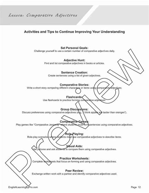 Image result for Lesson Comparatives