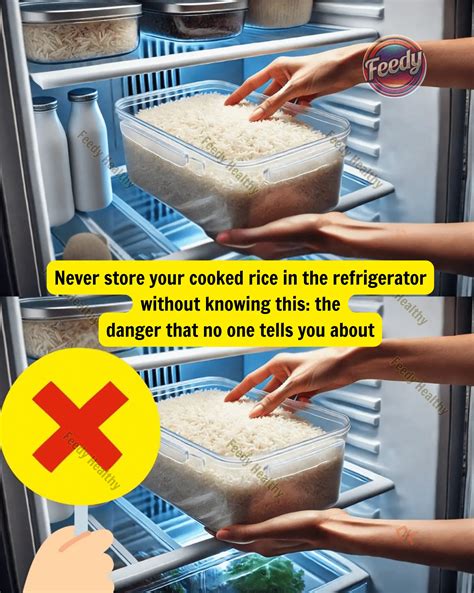 Never Store Cooked Rice in the Refrigerator Without Knowing This: The ...