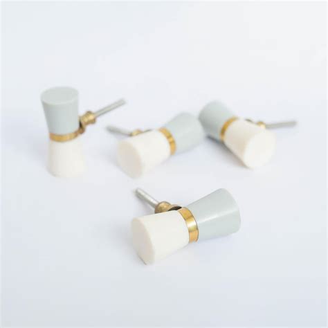 Buy Corsica Venice Set of 6 Resin and Metal Drawer Knobs from Corsica ...