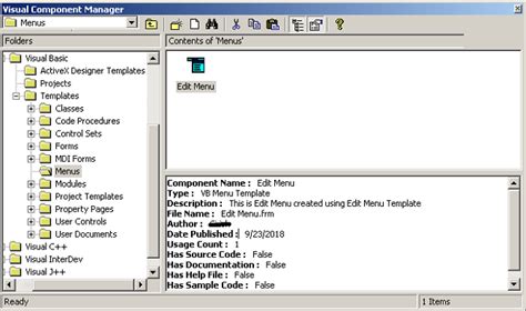 Image result for Library Components VB 6