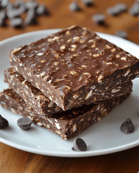 No-Bake Chocolate Chia Oat Bars Healthy, Easy, and Vegan | Recipe in ...