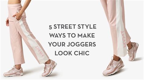5 Street Style Ways to make your Joggers look chic! – Kica Active
