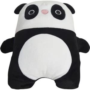 Mumuso Plush Muppet Panda 14" Animal Stuffed Soft Toy | White Black ...