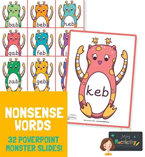 Alien Words Phonics Screen Practise 的图像结果