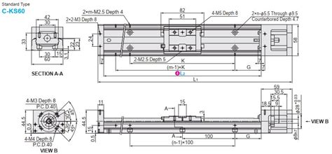 Single Axis Actuators KS60 Standard/KSC60 With Cover | MISUMI | MISUMI ...