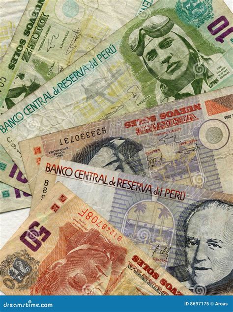 Peruvian money stock image. Image of currency, paper, dept - 8697175