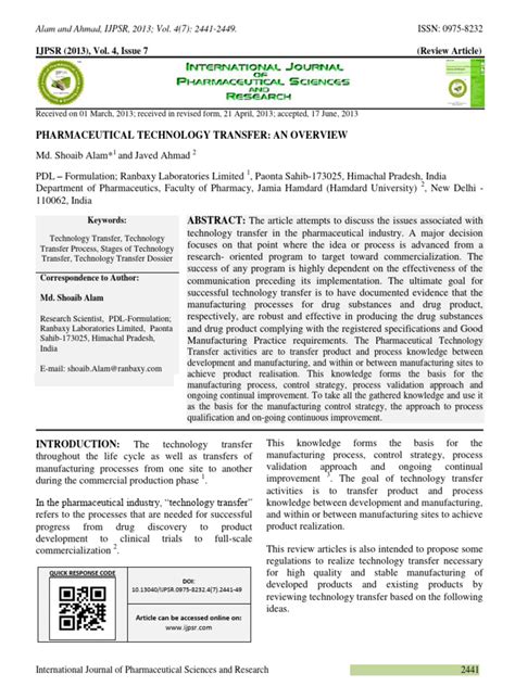 Image result for Technology Transfer Examples