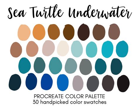 Turtle Color Palette