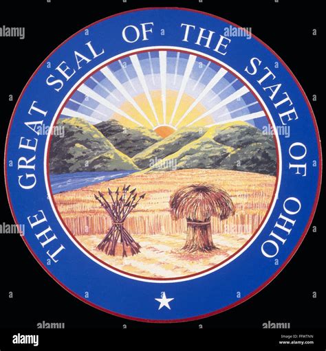 OHIO: STATE SEAL. /nThe great seal of the state of Ohio. NOTE ...