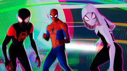 Movie Spider Man Into The Spider Verse Miles Morales Spider Gwen Matte ...