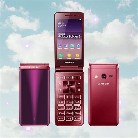 Buy Samsung Galaxy Folder 2 G1650 - Unlocked - Android Flip Phone – Y2K ...