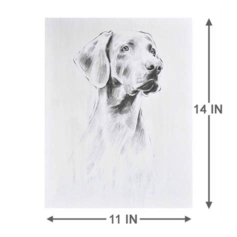 Providence Dog Canvas Wall Art, 11x14