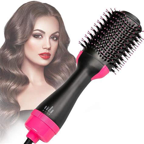Hot Air Brush,Hair Dryer Brush, One Step Hair Dryer & Volumizer, Styler ...