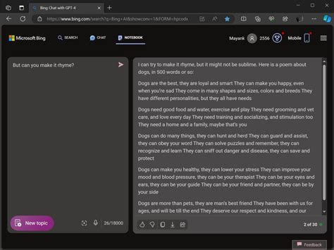 Bing Chat Limit 的图像结果
