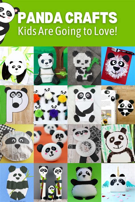Adorable Panda Crafts: Fun and Creative Ideas for All Ages - DIY Candy