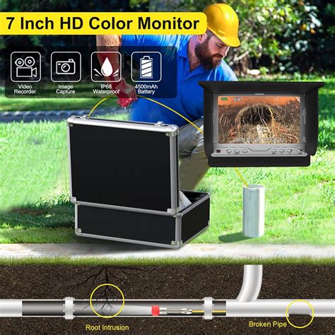 HBUDS Pipe Pipeline Inspection Camera, Drain Sewer India | Ubuy