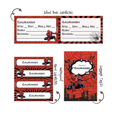 Back to school combo - Spiderman – Popup Kids