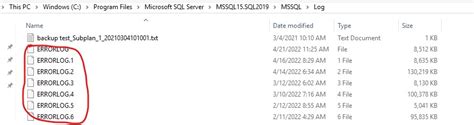 Microsoft SQL Server 2019 Error 2 的图像结果