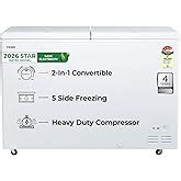 Haier HFC-500DPW5, 5 Star (2026 Star Rating) Double Door Convertible ...