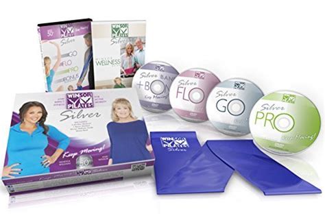 WINSOR PILATES - RESISTANCE BAND + 4 DVDS + WELLNESS PLAN - A d ...